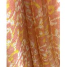 Orange Chiffon saree